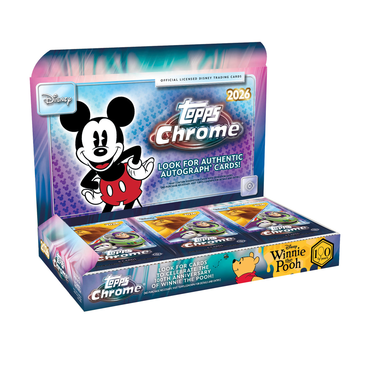 2026 Topps Chrome Disney Hobby