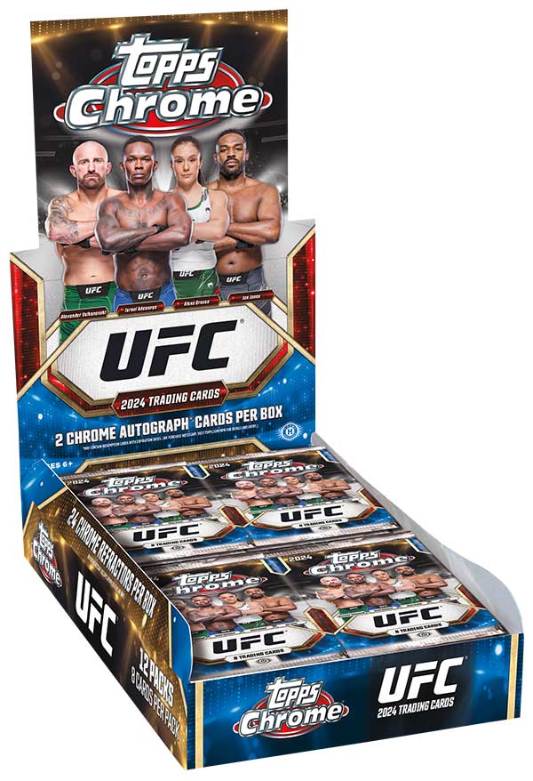 2024 Topps Chrome UFC Hobby Box