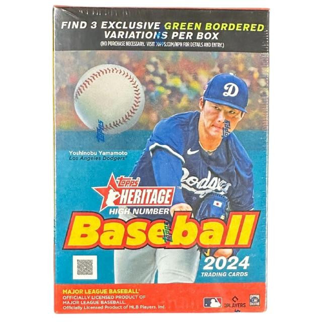 2024 Topps Heritage High Number Baseball Blaster Box