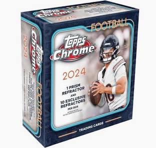 2024 Topps Chrome Football Mega Box