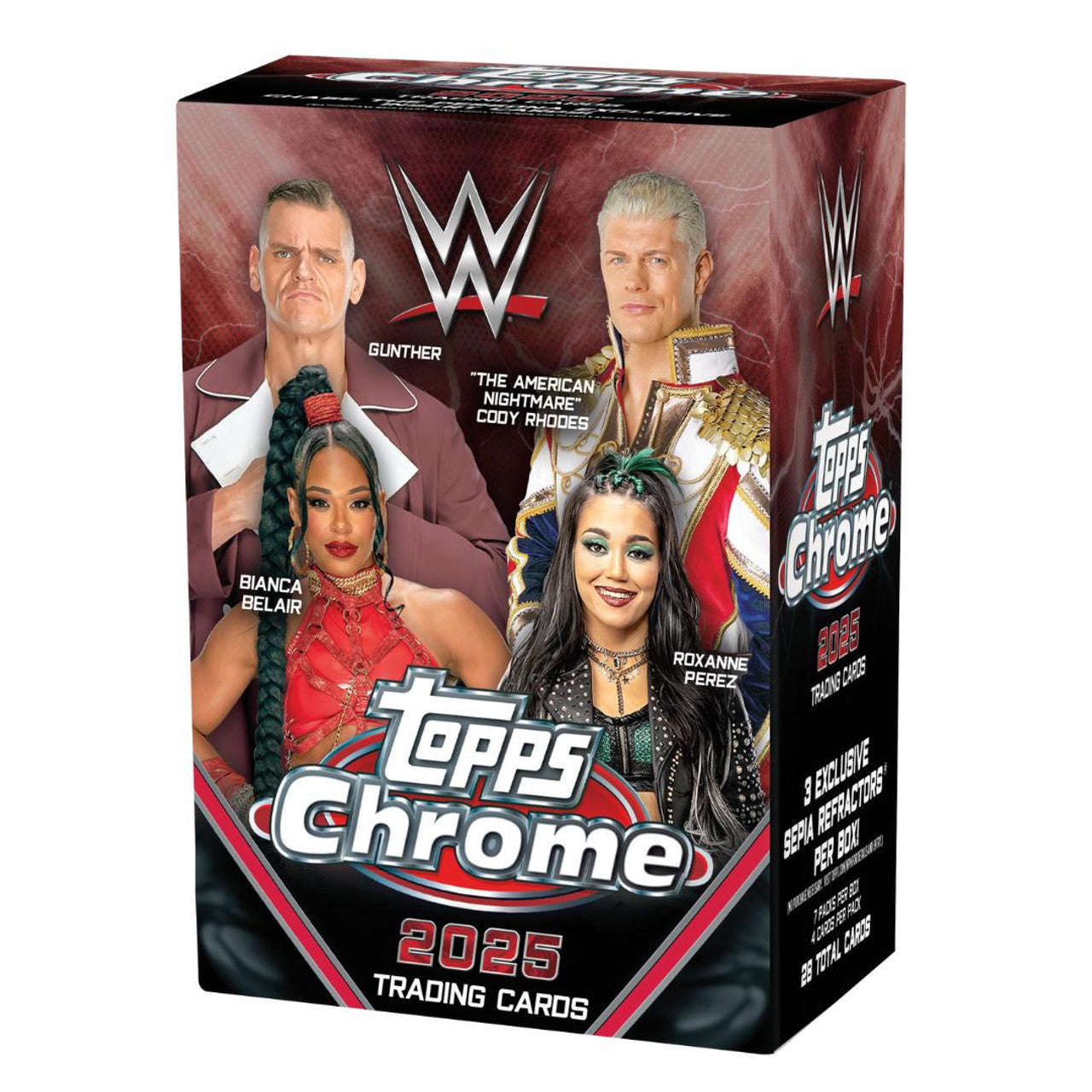 2025 Topps Chrome WWE Blaster Box