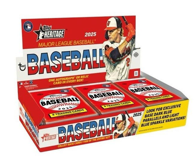 2025 Topps Heritage Hobby Box