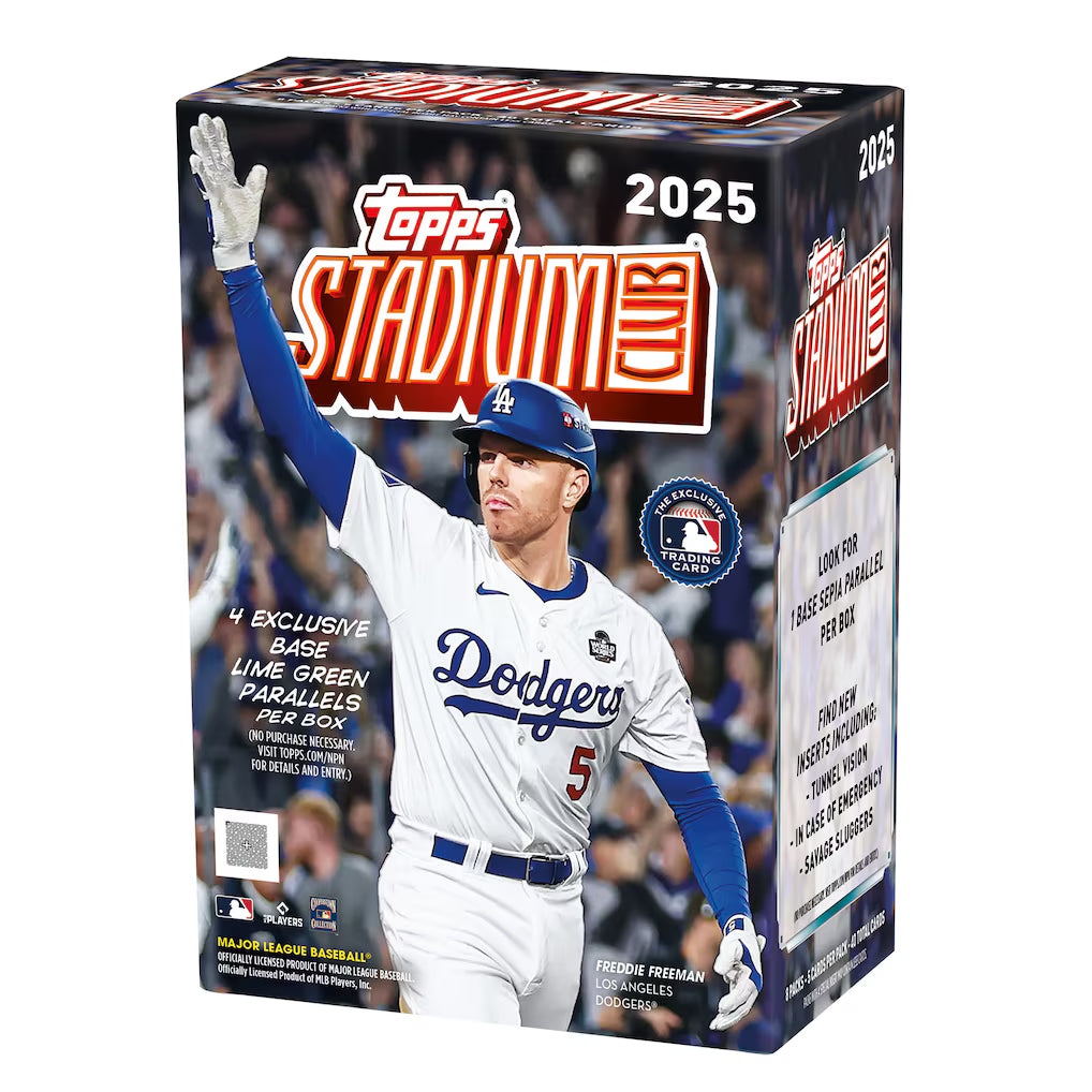 2025 Topps Stadium Club Baseball Blaster Box