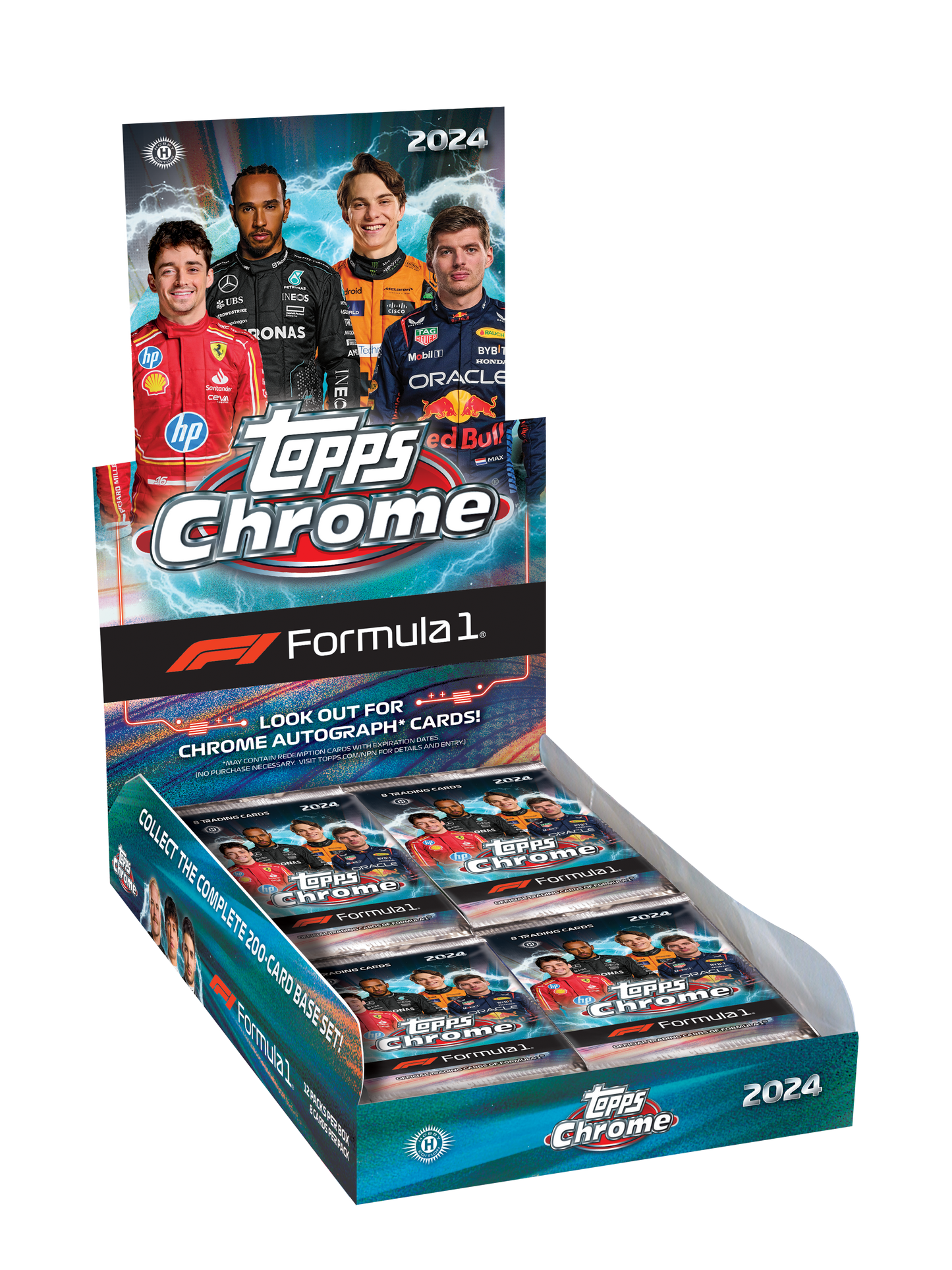2024 Topps Chrome Formula 1 Racing Hobby Box