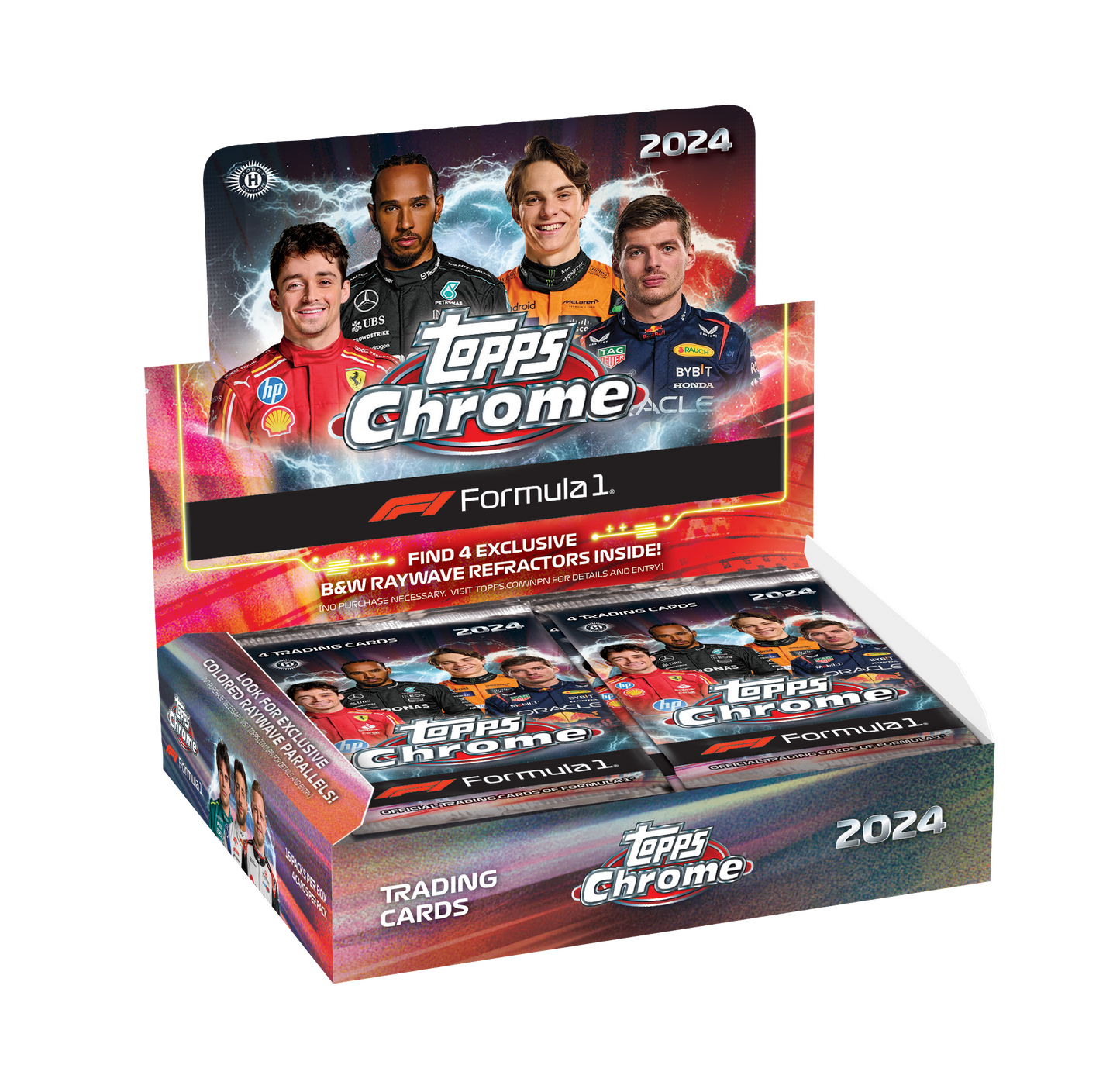 2024 Topps Chrome Formula 1 Qualifying Lap Box