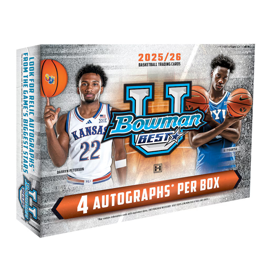 2025-26 Bowman University Best Basketball Hobby Box