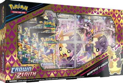 Pokemon TCG: Crown Zenith: Morpeko V-UNION Premium Treasures Collection (7 packs)