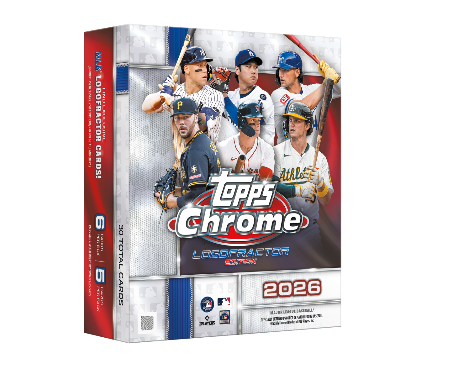 2026 Topps Chrome Baseball Logofractor