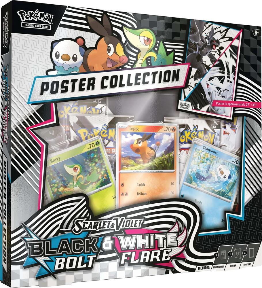 Pokemon TCG: Unova Poster Collection - Black Bolt & White Flare