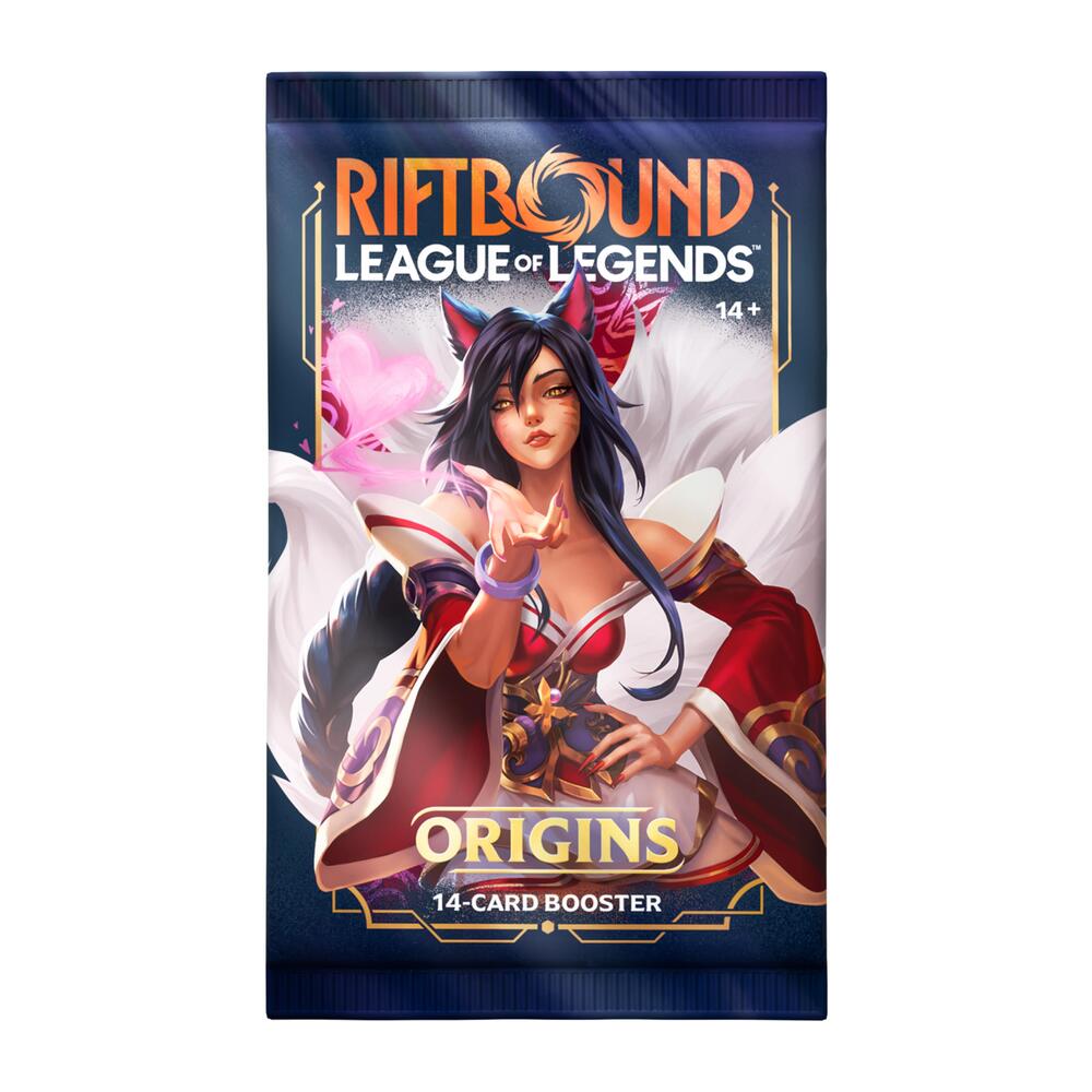 Riftbound TCG League of Legends: Origins Booster Pack