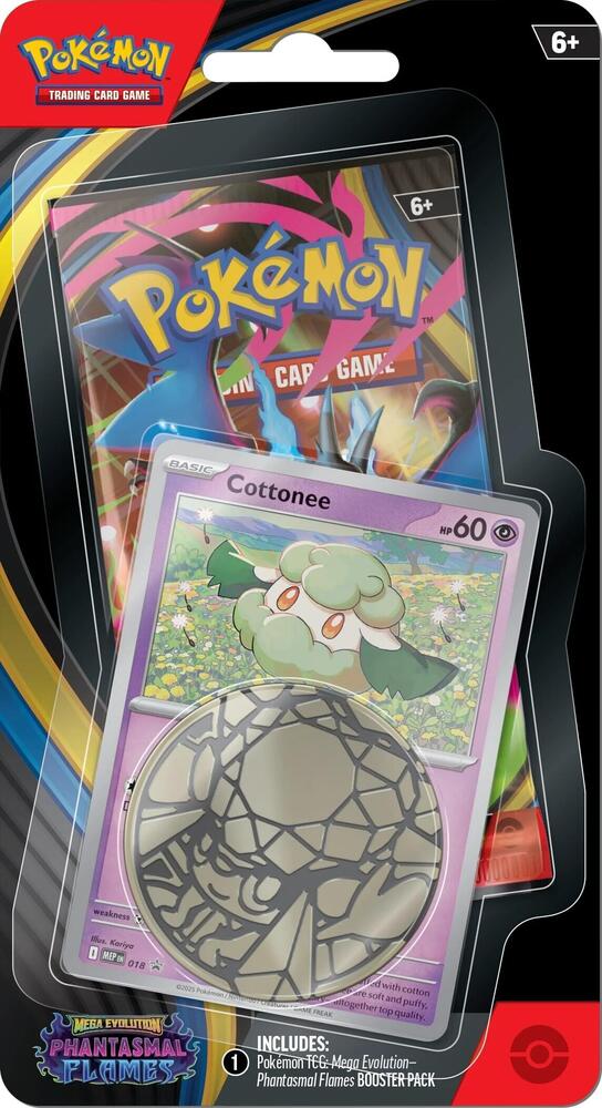 Pokemon TCG: Phantasmal Flames Single Pack Blister (Cottonee)