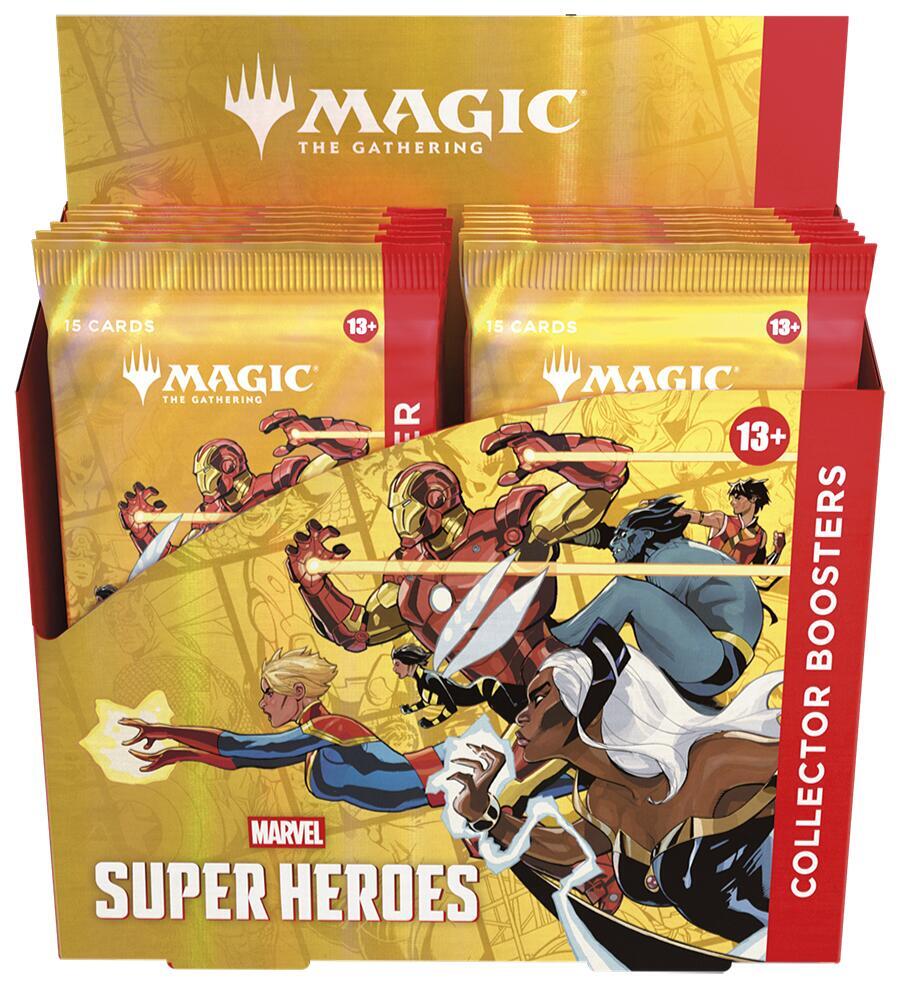 Magic the Gathering: Marvel Super Heroes Collector Booster Display