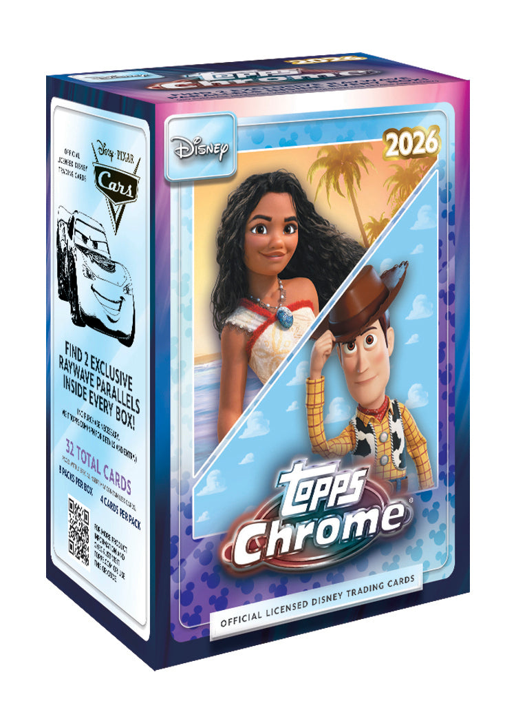 2026 Topps Chrome Disney Blaster Box