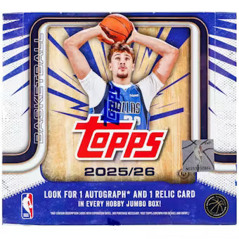 2025/26 Topps Basketball Jumbo Hobby Box