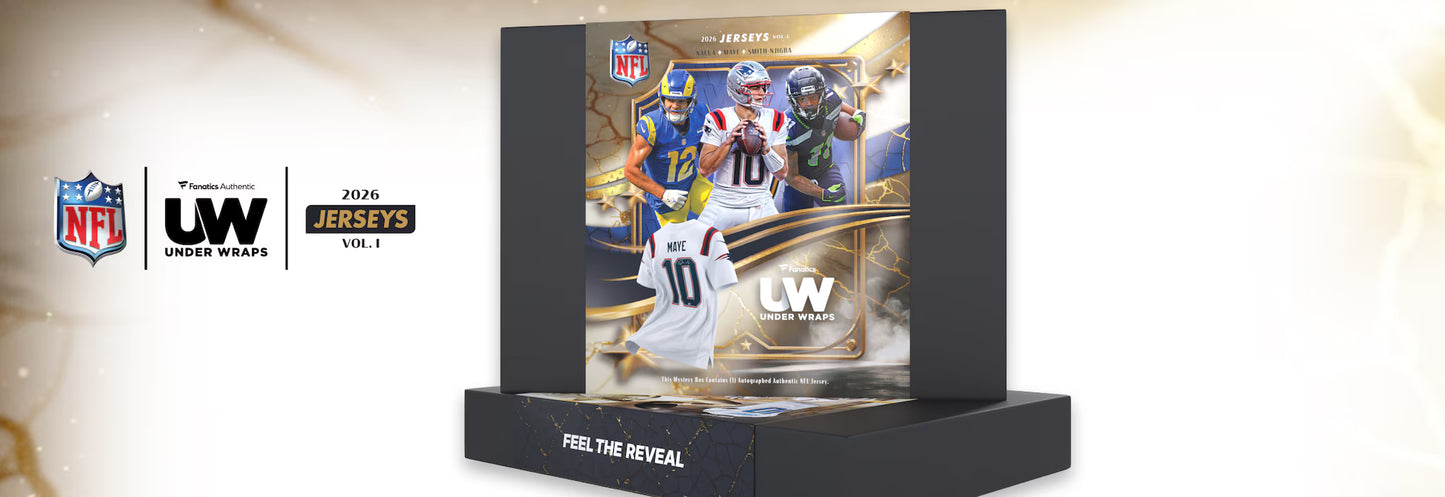 2026 Fanatics Underwraps NFL Jerseys Vol. I