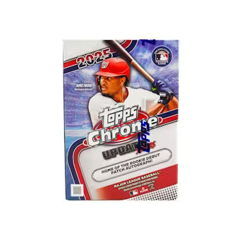 2025 Topps Chrome Update Series Baseball Blaster Box