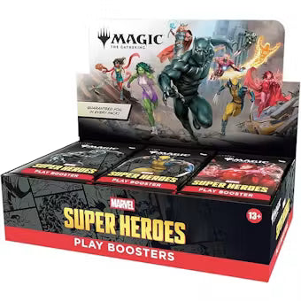 Magic the Gathering: Marvel Super Heroes - Play Booster Display