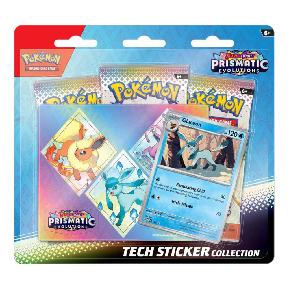 Pokemon TCG: Prismatic Evolutions Tech Sticker - Glaceon