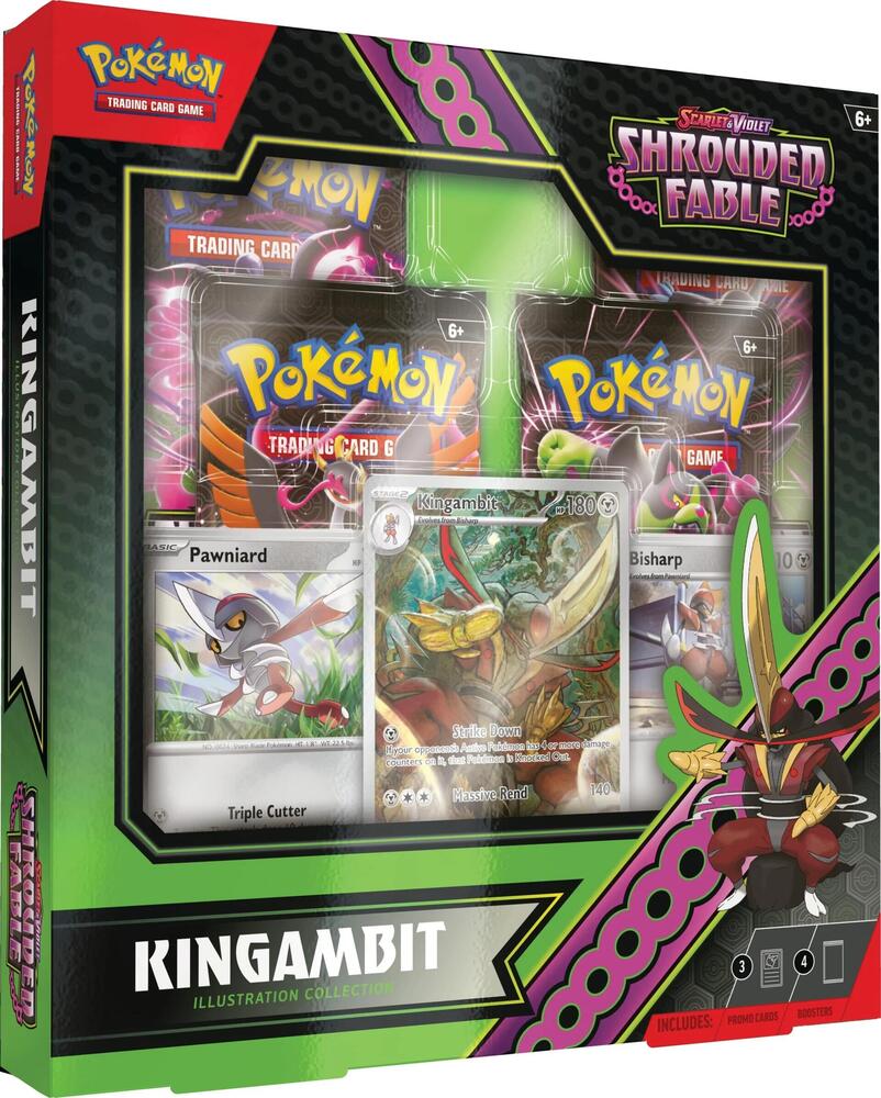 Pokemon TCG: Shrouded Fable Kingambit Illustration Collection
