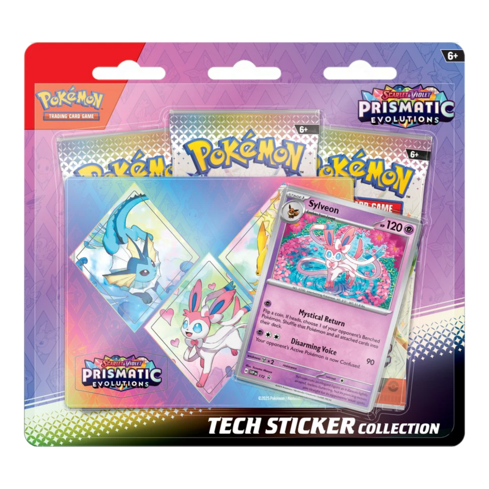 Pokemon TCG: Prismatic Evolutions Tech Sticker - Sylveon