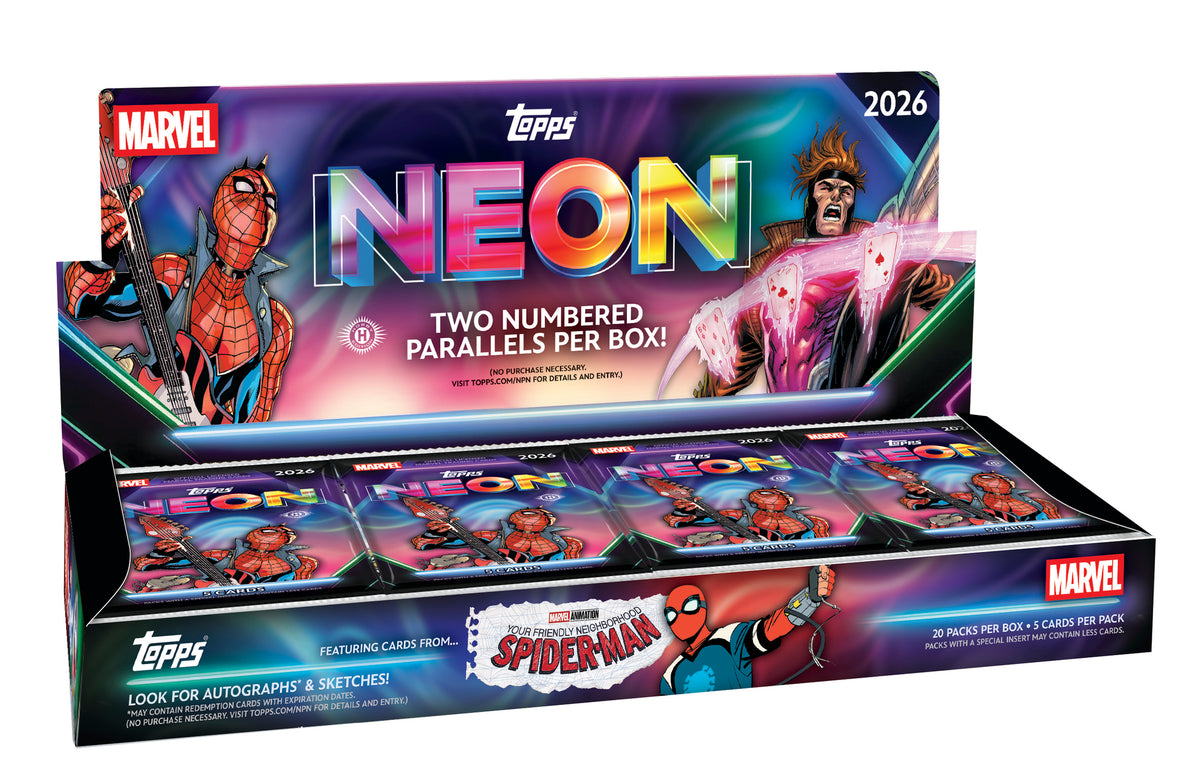 2026 Topps Marvel Neon Hobby Box