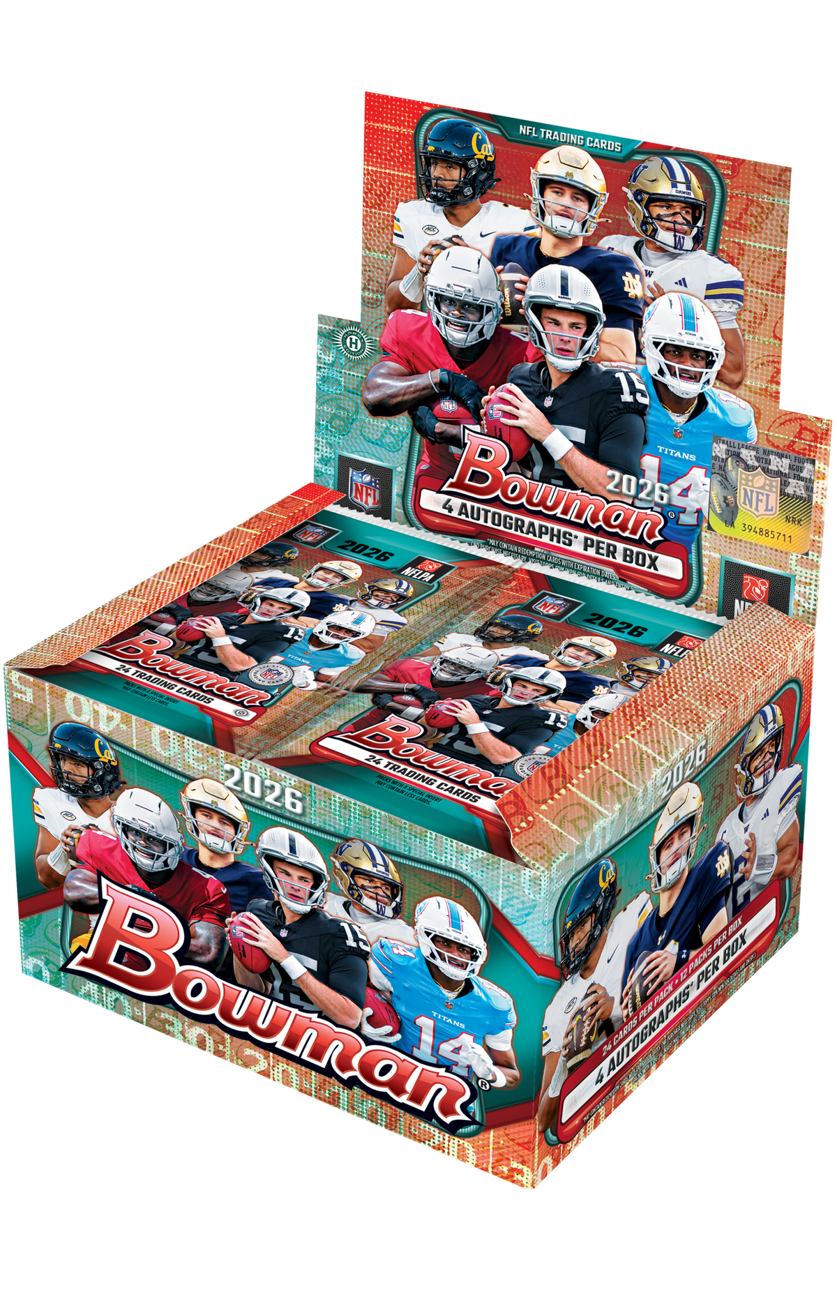 2026 Bowman Football Hobby Jumbo Box