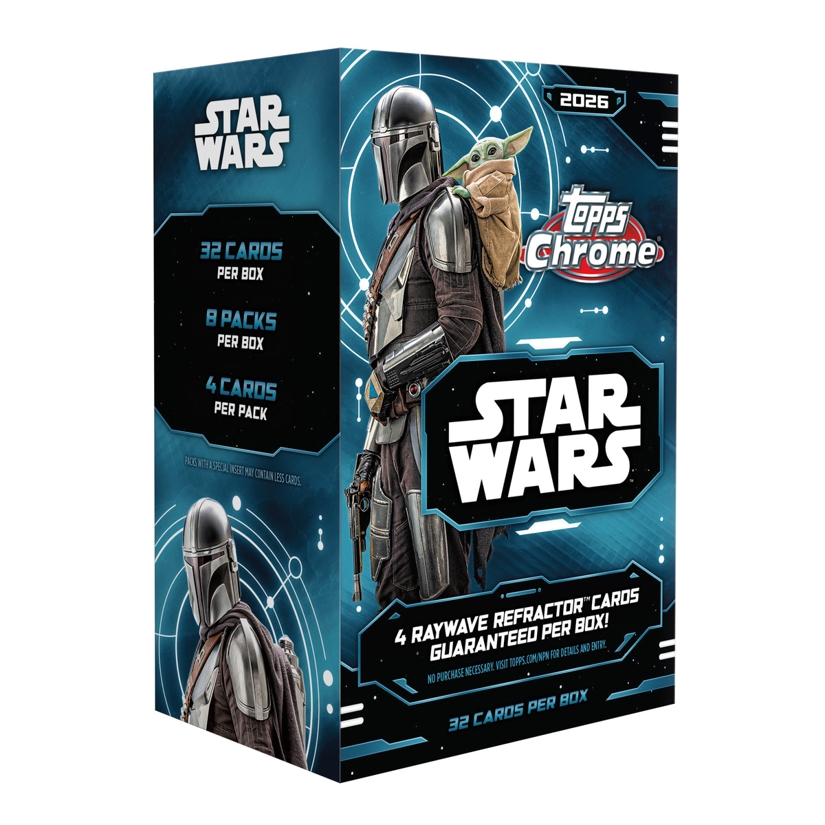 2026 Topps Star Wars Chrome Blaster Box
