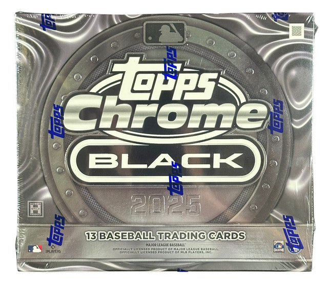 2025 Topps Chrome Black Baseball Hobby Box
