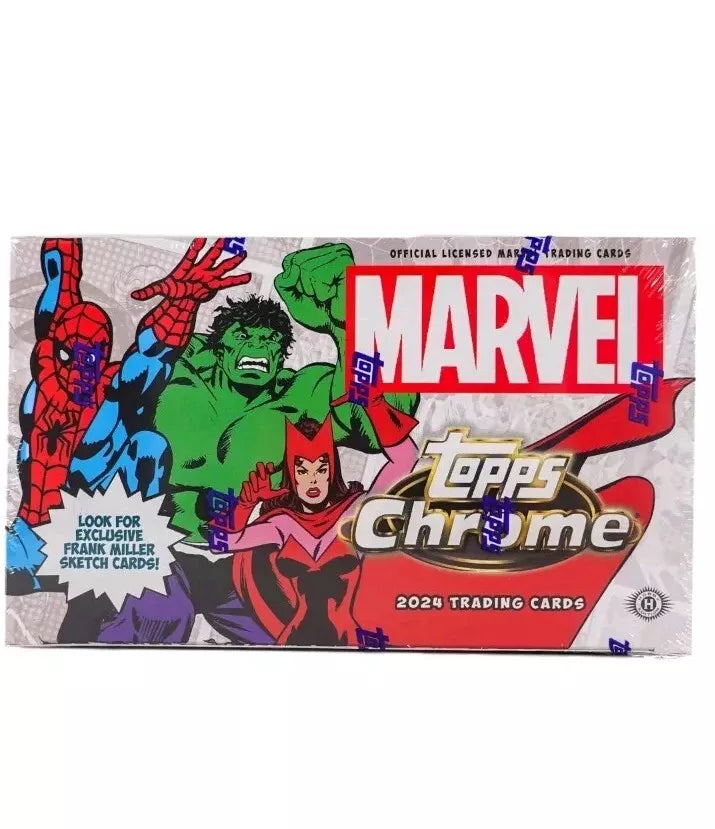 2024 Topps Chrome Marvel Hobby Box