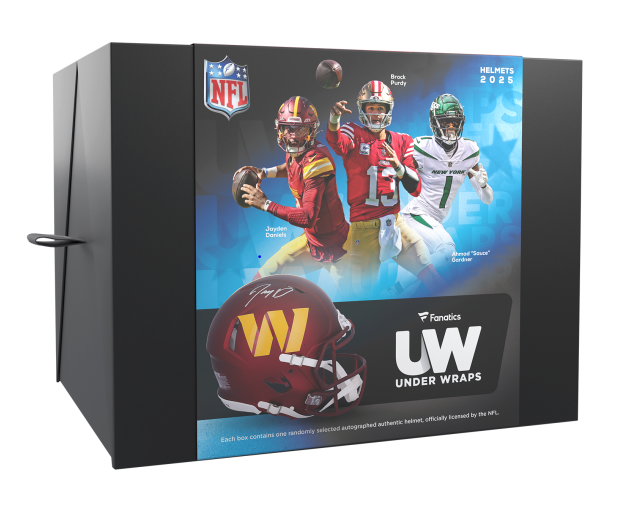 2025 Under Wraps NFL AUTHENTIC Helmets (Full Sized)