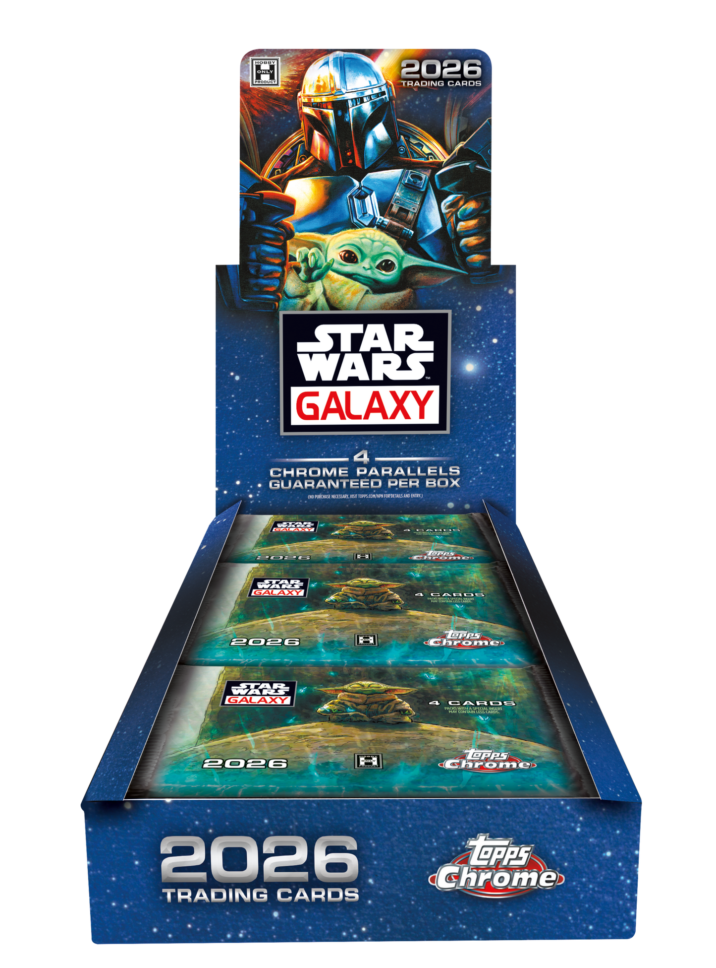 2026 Topps Star Wars Chrome Galaxy Hobby Box
