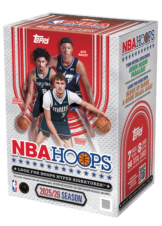 2025/26 Topps Hoops Basketball Blaster Box