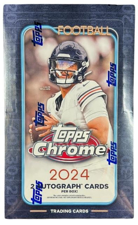 2024 Topps Chrome Football Hobby Box