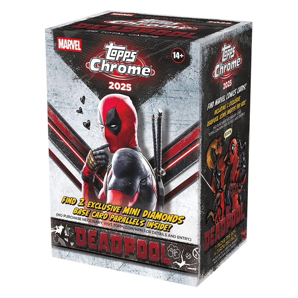 2025 Topps Chrome Deadpool Value Box