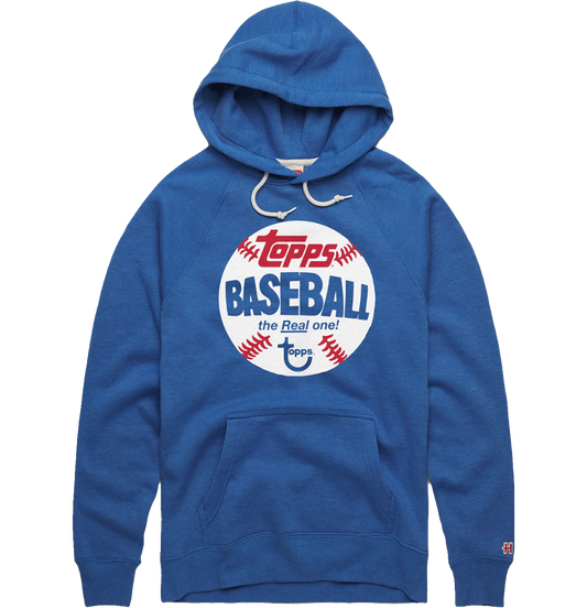 Topps Baseball Retro Royal Blue Hoodie