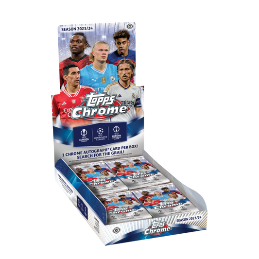 2023-24 Topps Chrome UEFA Club Competitions - Hobby Box