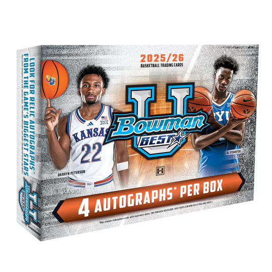 2025-26 Bowman University Best Basketball Hobby Box