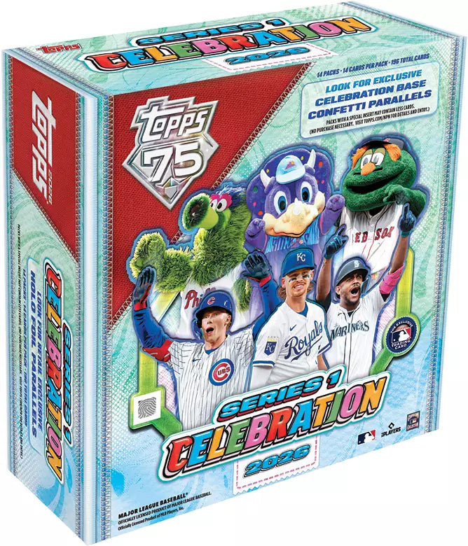 2026 Topps Series 1 Baseball Celebration Mega Box