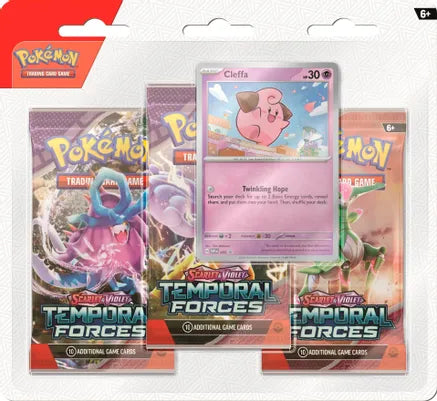 Pokemon TCG: Temporal Forces 3 Pack Blister [Cleffa]