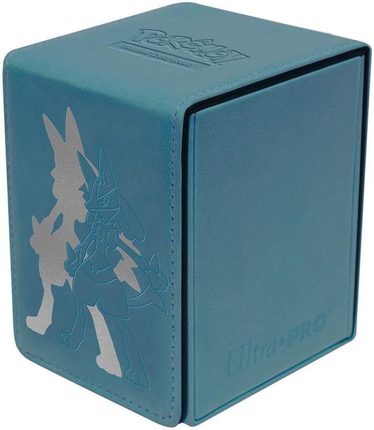Elite Series: Lucario Alcove Flip Deck Box - Ultra Pro Deck Boxes