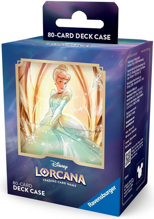 Disney Lorcana Deck Box - Cinderella - Ballroom Sensation - Ravensburger Deck Boxes (RDB)