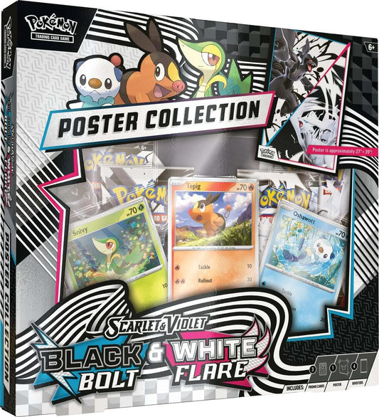 Pokemon TCG: Unova Poster Collection - Black Bolt & White Flare