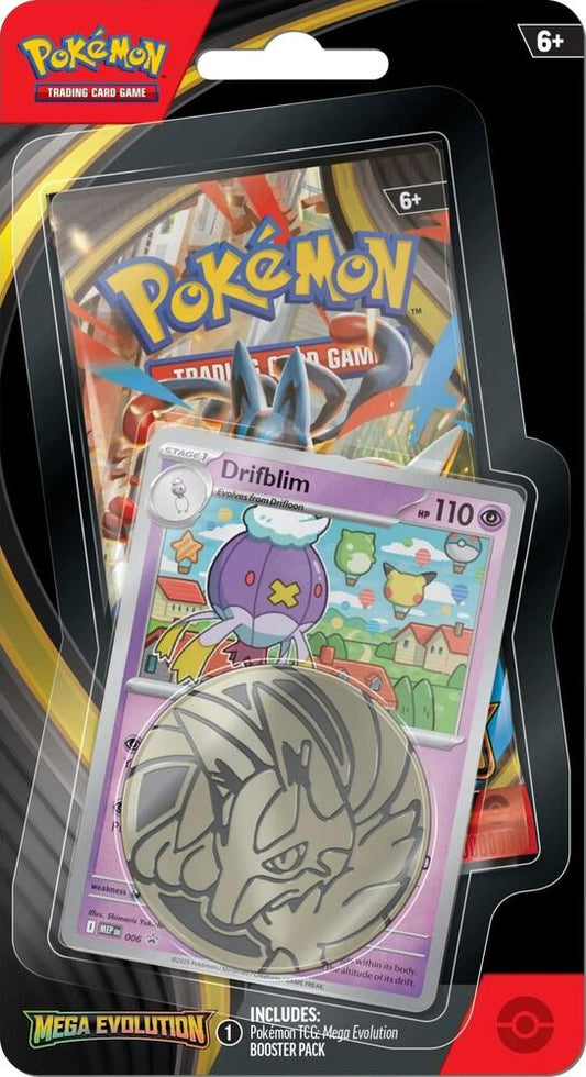 Pokemon TCG: Mega Evolution Single Pack Blister [Drifblim]