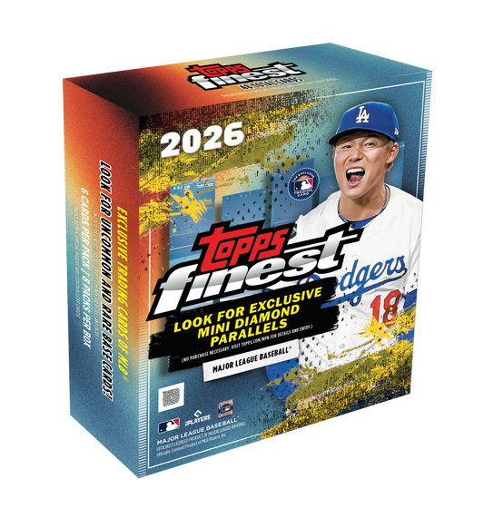 2026 Topps Finest Baseball Mega Box