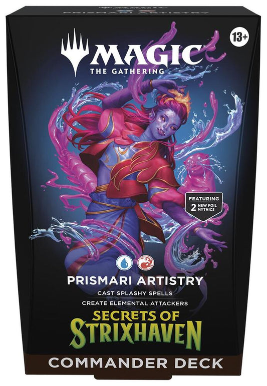 Magic the Gathering: Secrets of Strixhaven Commander Deck - Prismari Artistry