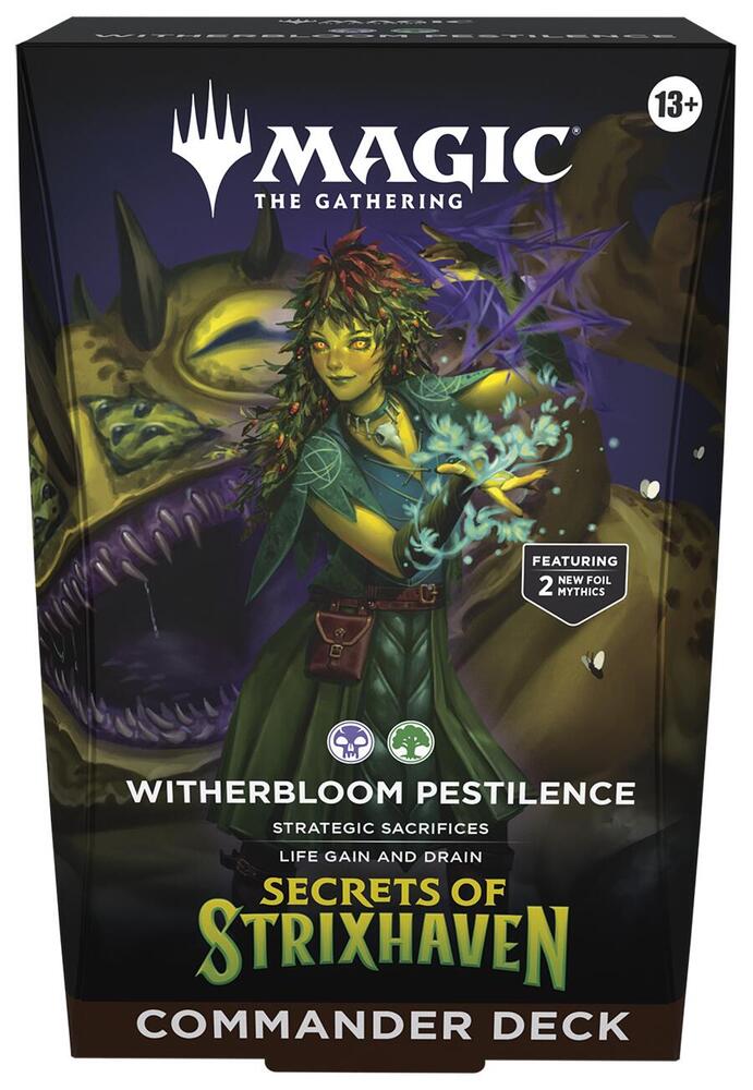 Magic the Gathering: Secrets of Strixhaven Commander Deck - Witherbloom Pestilence