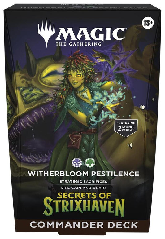 Magic the Gathering: Secrets of Strixhaven Commander Deck - Witherbloom Pestilence