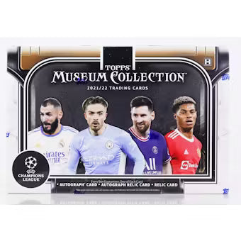 2021/22 Topps UEFA Champions League Museum Collection Soccer Hobby Box