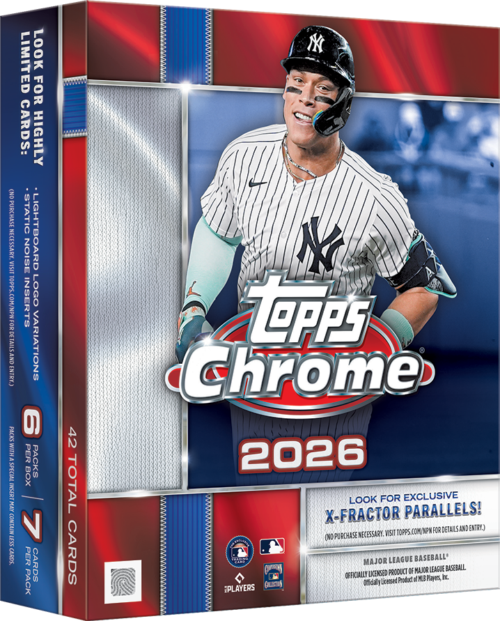 2026 Topps Chrome Baseball Mega Box