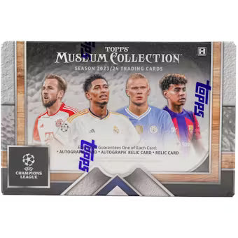 2023/24 Topps UEFA Club Competitions Museum Collection Soccer Hobby Box